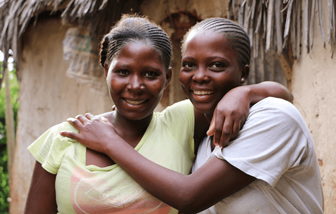 Teenage mothers at Njoo Dada